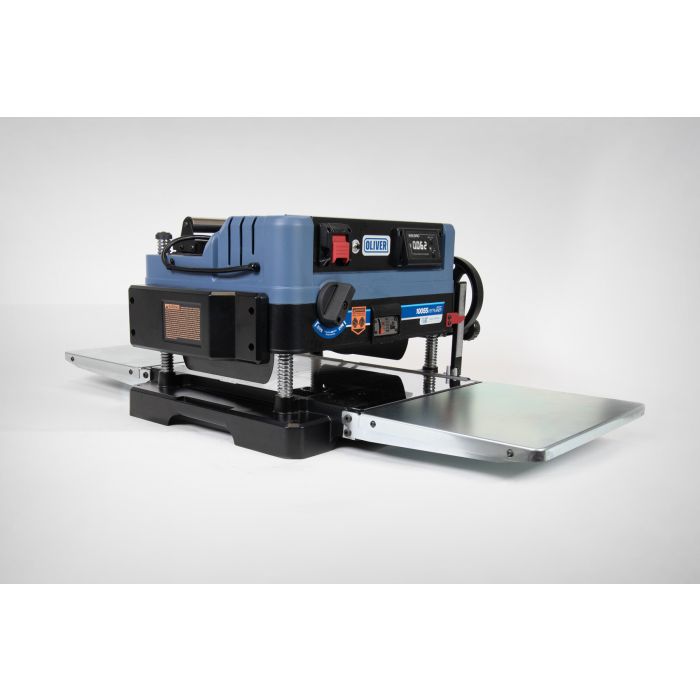 portable planer front corner