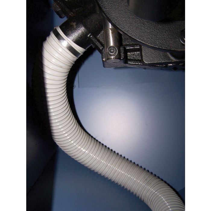 dust collection at the blade cavity