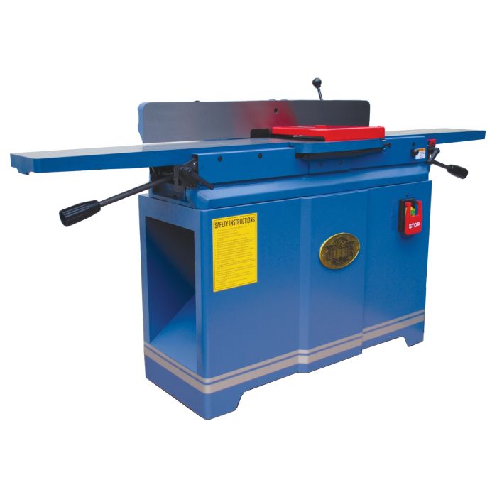 industrial jointer front corner view