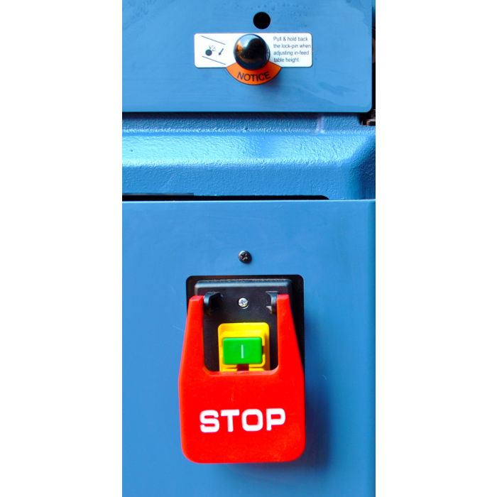 cabinet mounted knee height safety paddle switch