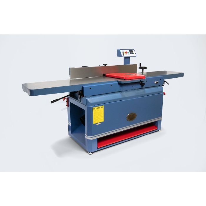 industrial jointer front corner view