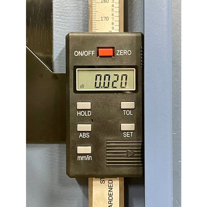 digital height scale for precise planing
