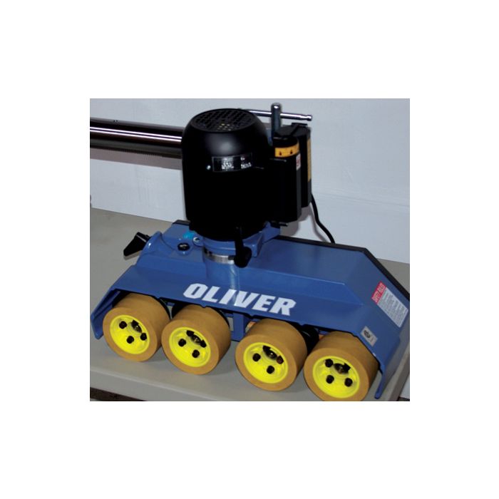 4 roll powered stock feeder