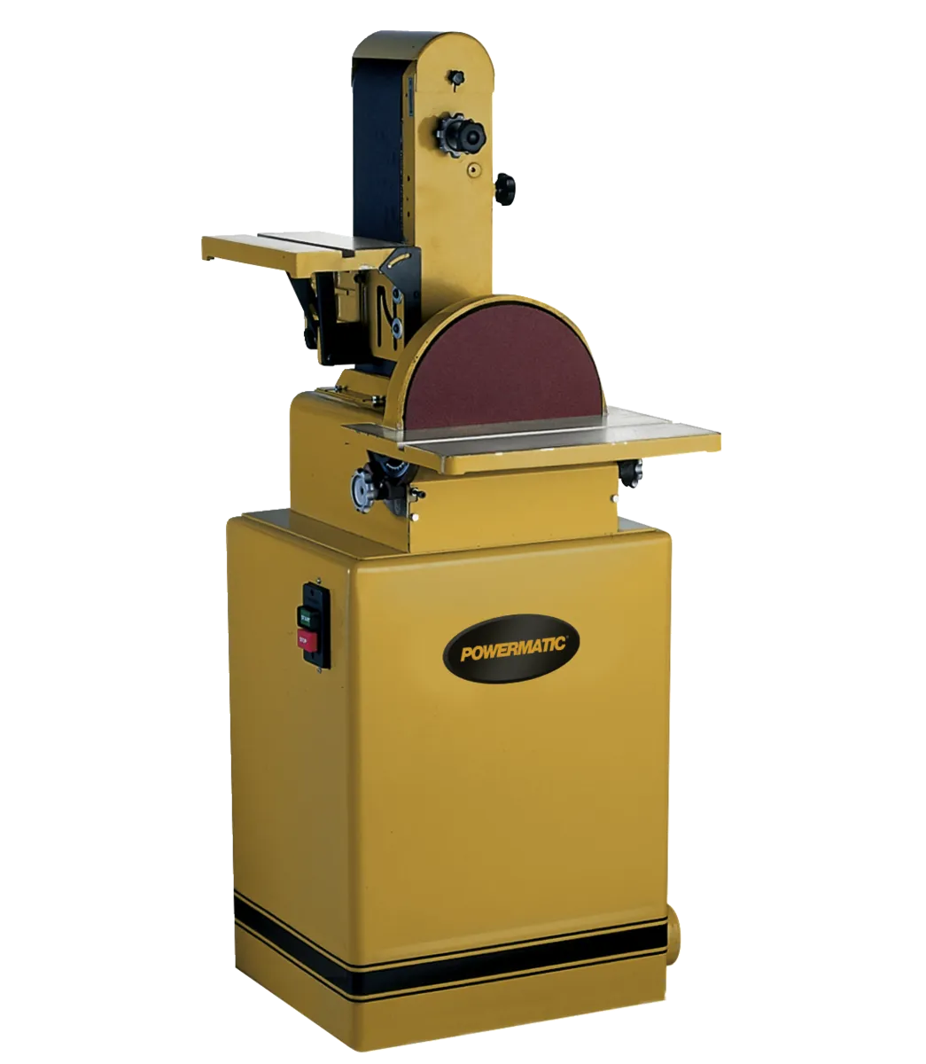 Combination 12" Disc and 6" Belt Sander