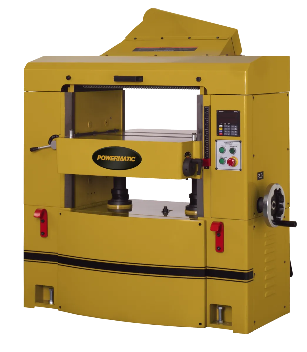 25" Planer with Helical Cutterhead