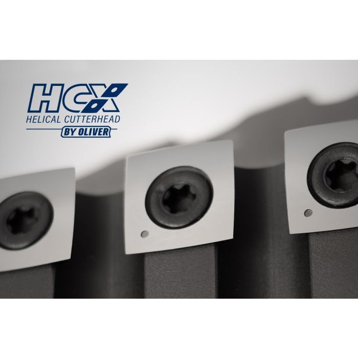 HCX high-tech helical cutterhead by Oliver