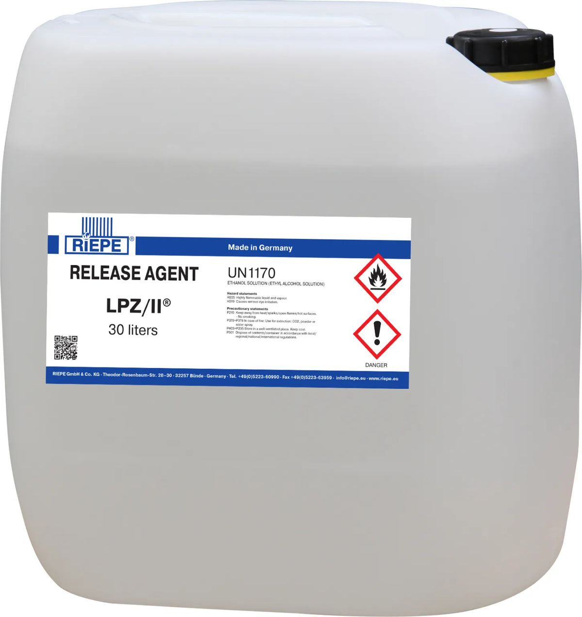 Riepe release agent jug