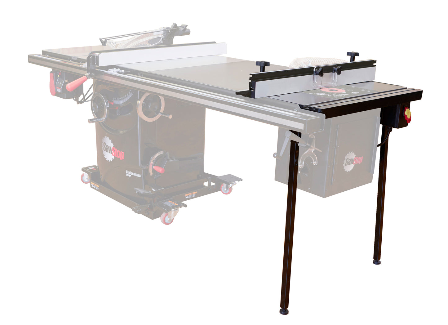 SawStop 27” In-LIne Router Table for Professional (PCS) and Contractor Saws (CNS)