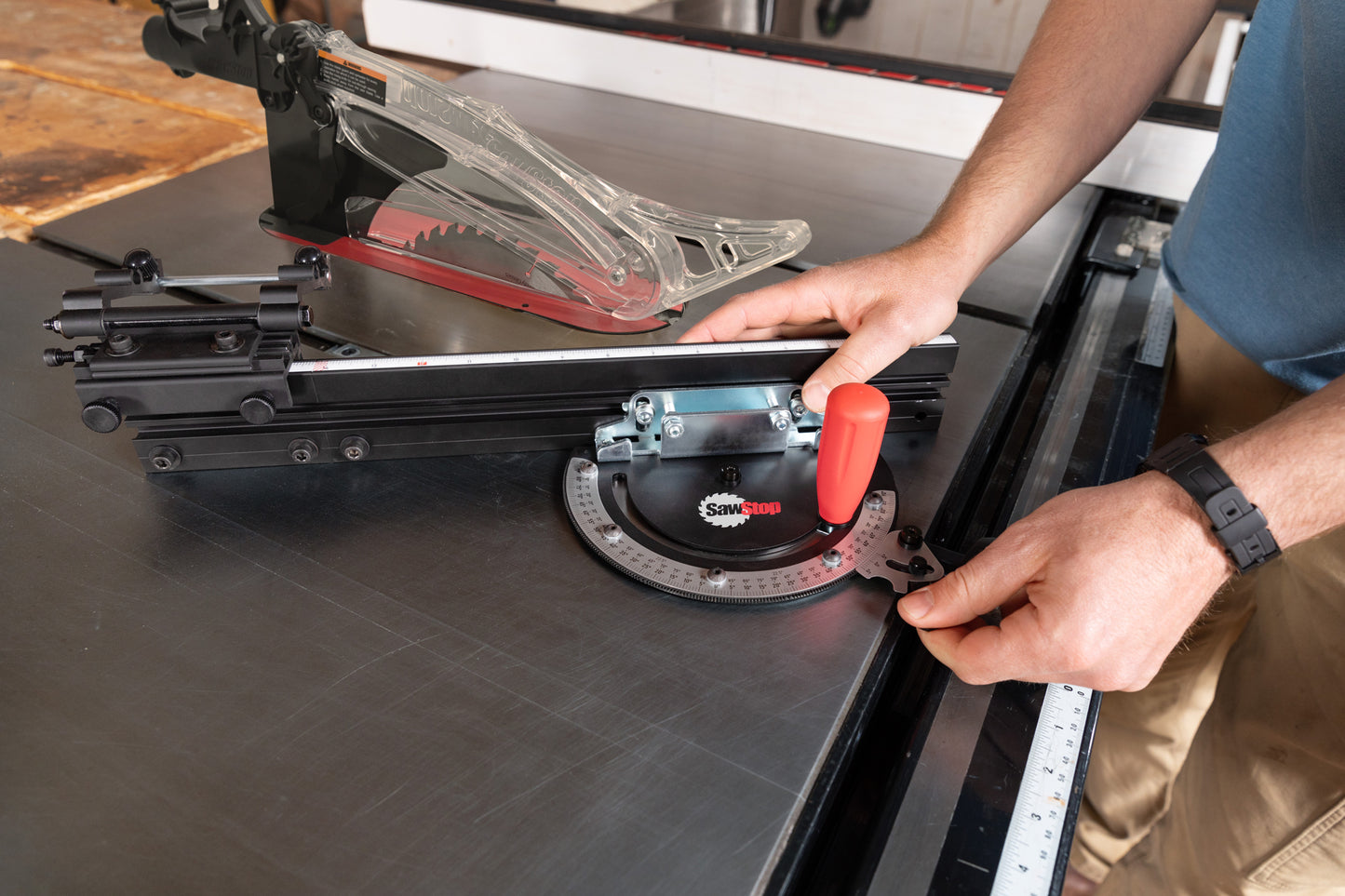 SawStop Scale Miter Gauge