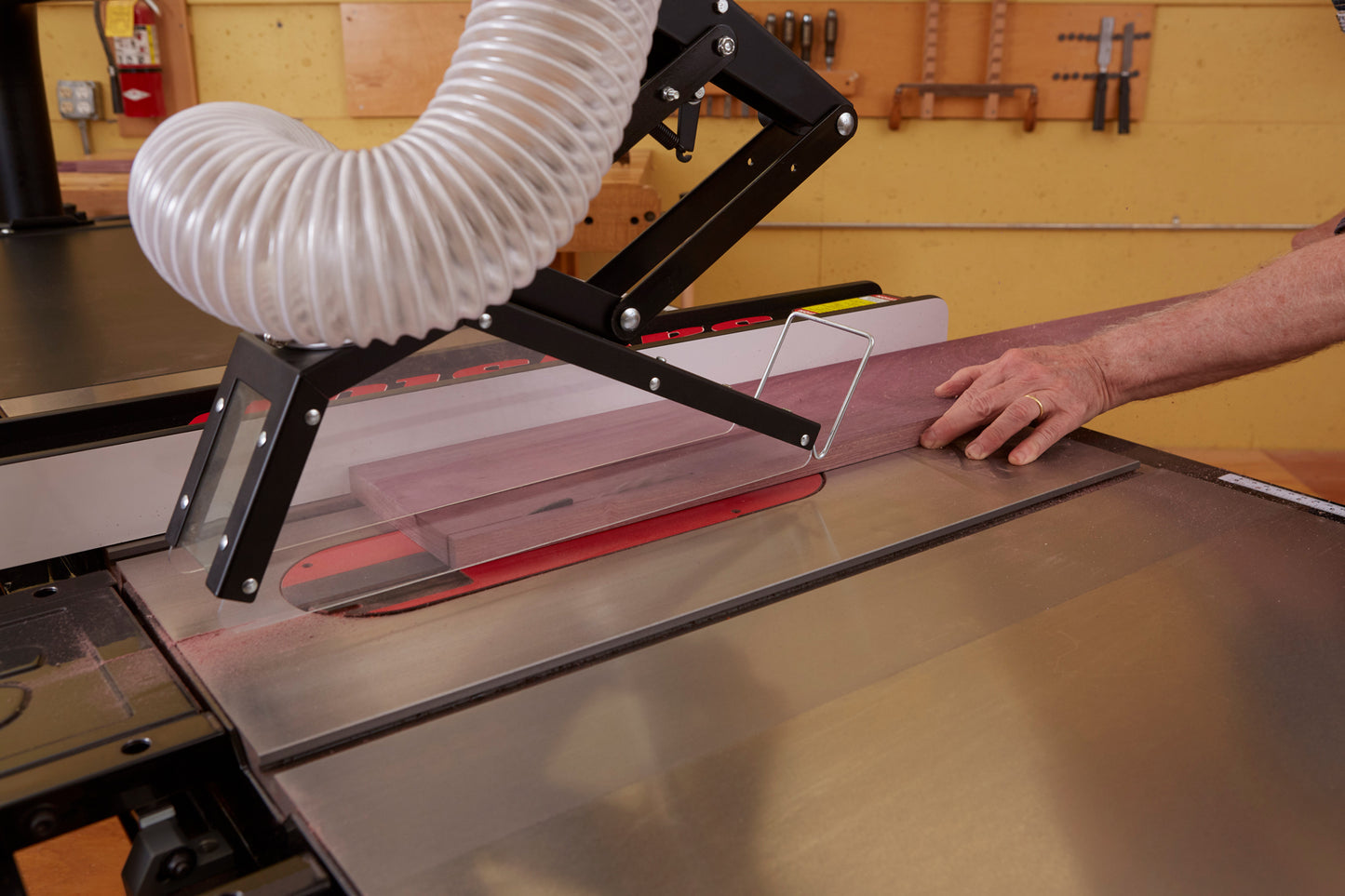 SawStop Floating Overarm Dust Collection