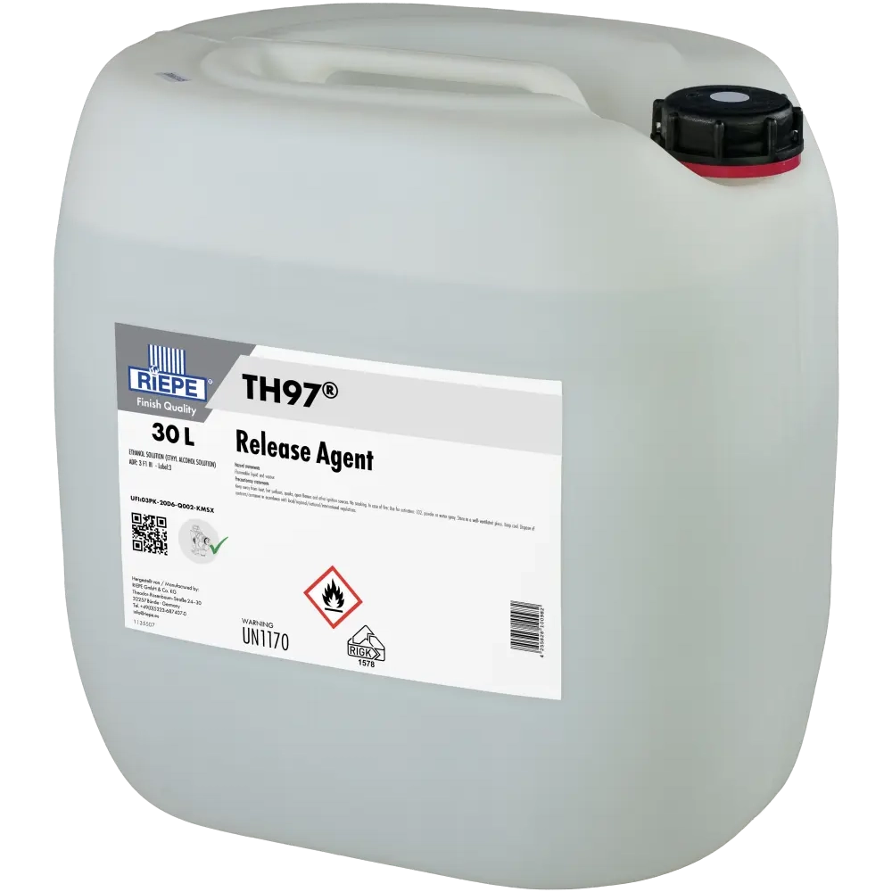Riepe TH97 Release Agent for Postforming & Softforming Edgebanding — 30L