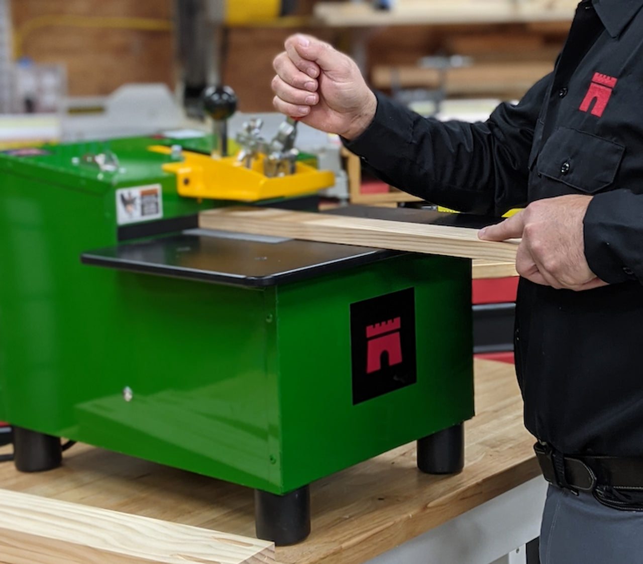 Bench Top Pocket Cutter Machine