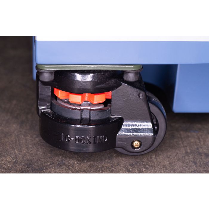 adjustable locking caster wheel