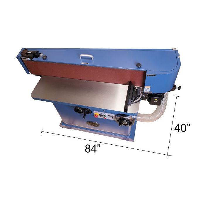 edge sander footprint