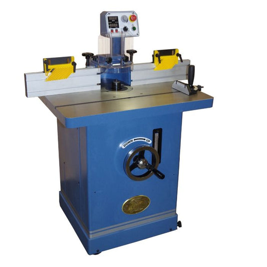 heavy-duty shaper front corner view