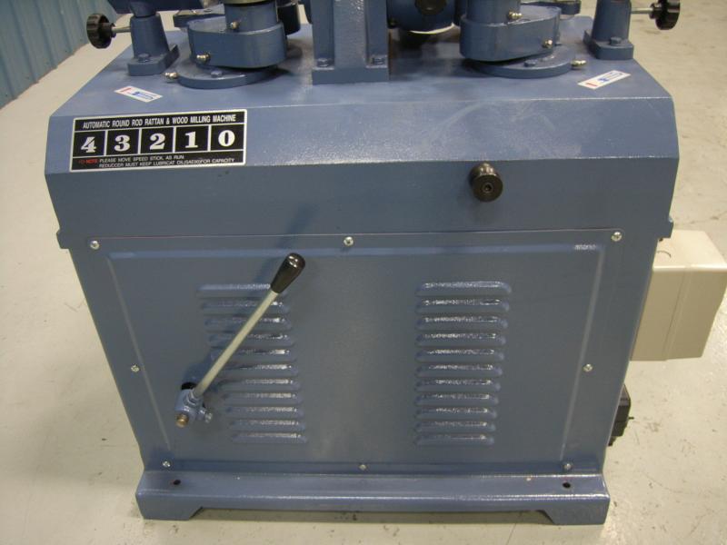 round rod milling machine speed range selector