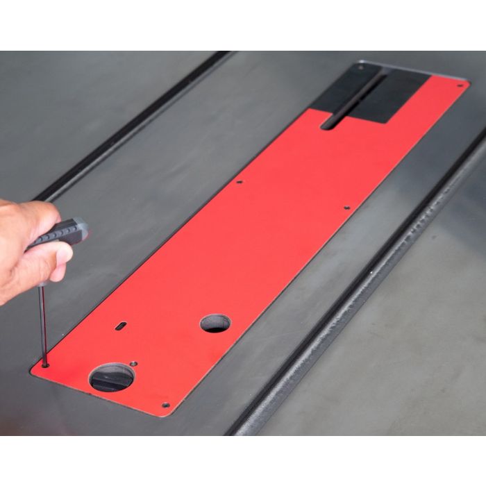 zero clearance table insert leveling