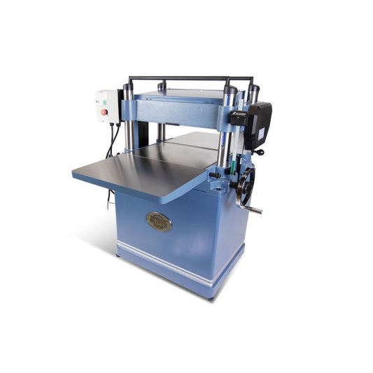 heavy-duty planer front corner view