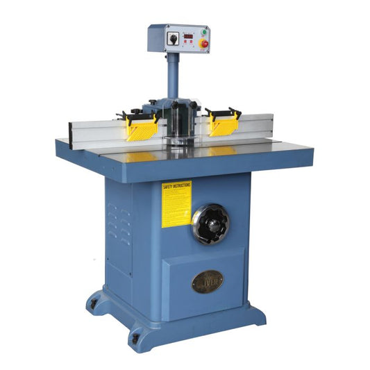 cast iron shaper front corner view