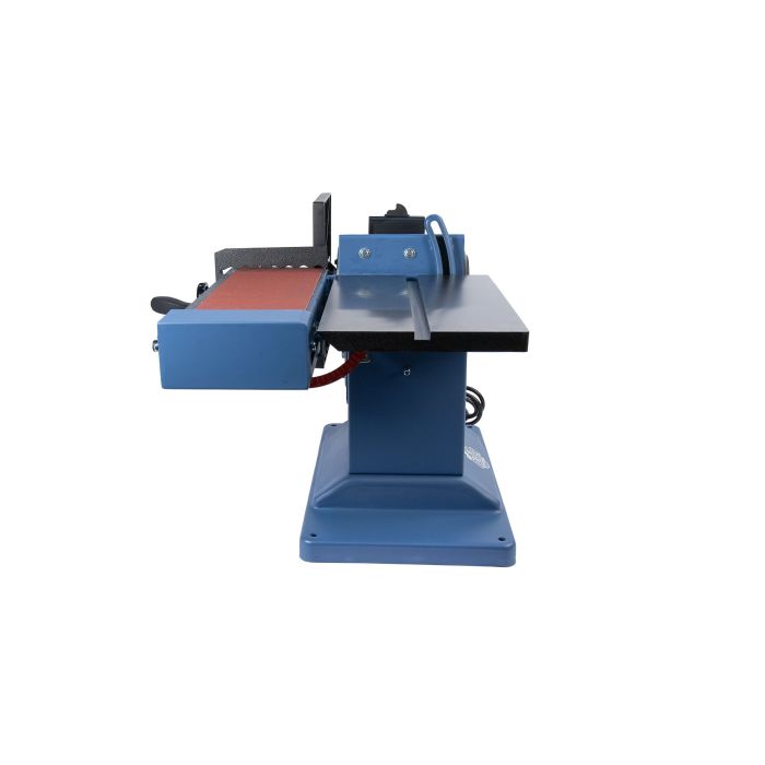 edge sander platen tilted 90 degrees