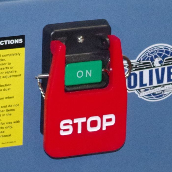safety paddle switch with lockout pin
