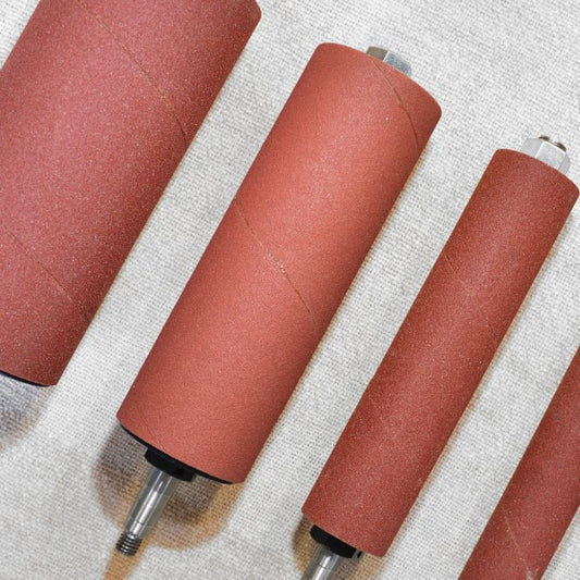 set of sanding spindles