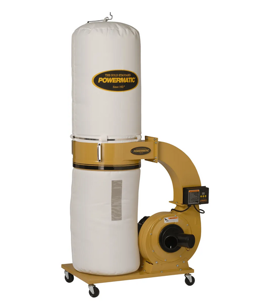 Portable Dust Collector with TurboCone™ Chip Separation