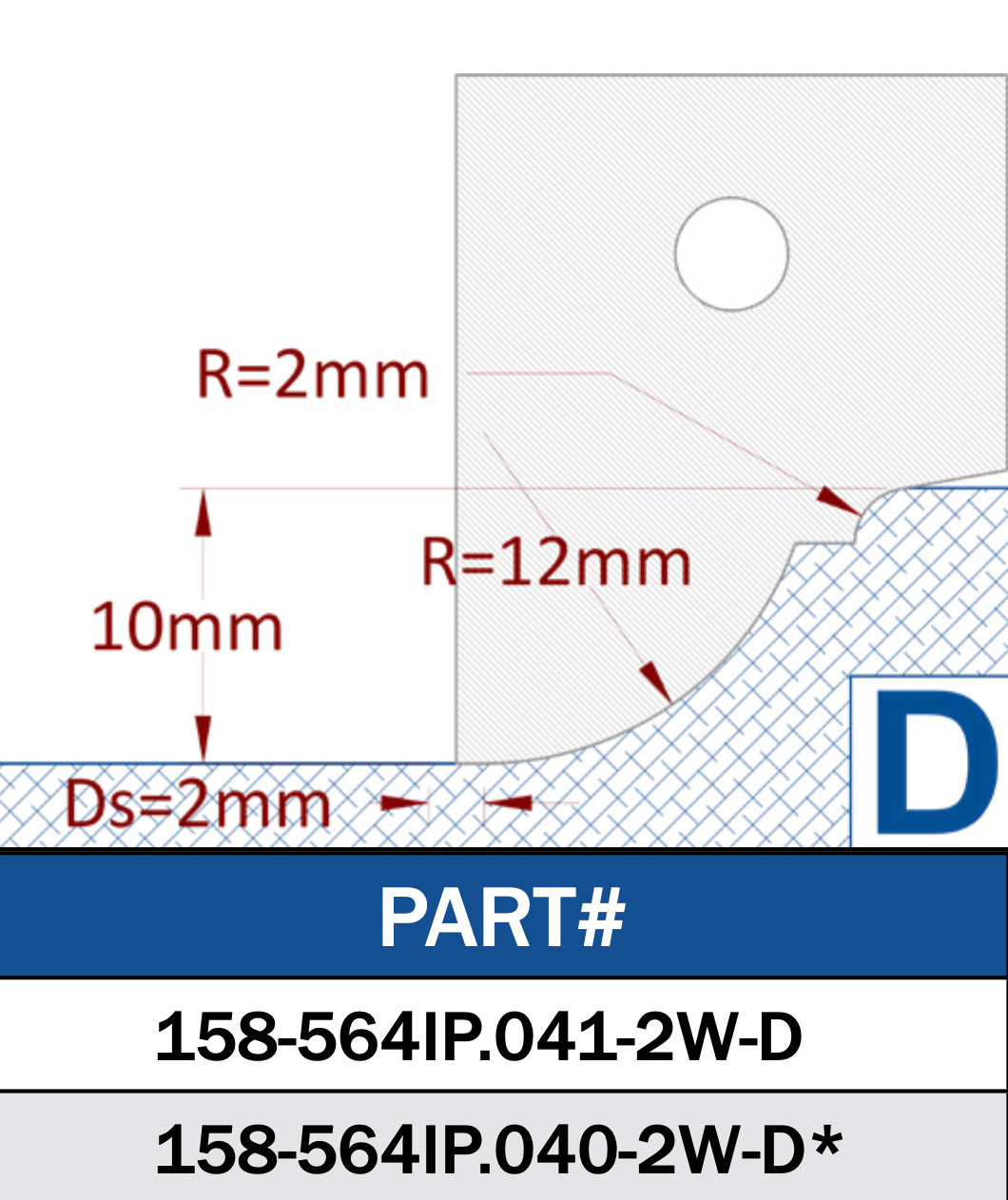 Inside Profile Insert Router Bit