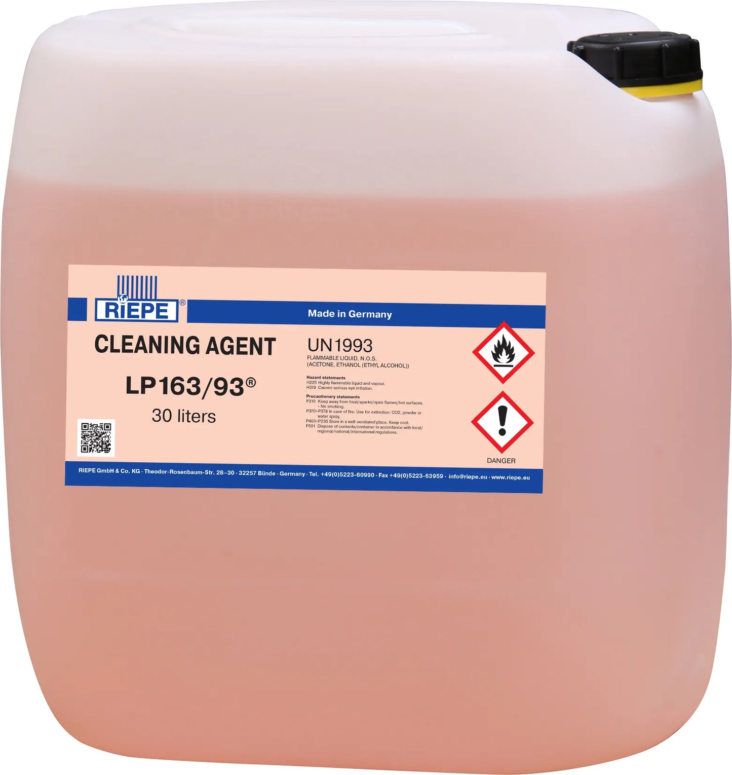 Riepe cleaning agent jug