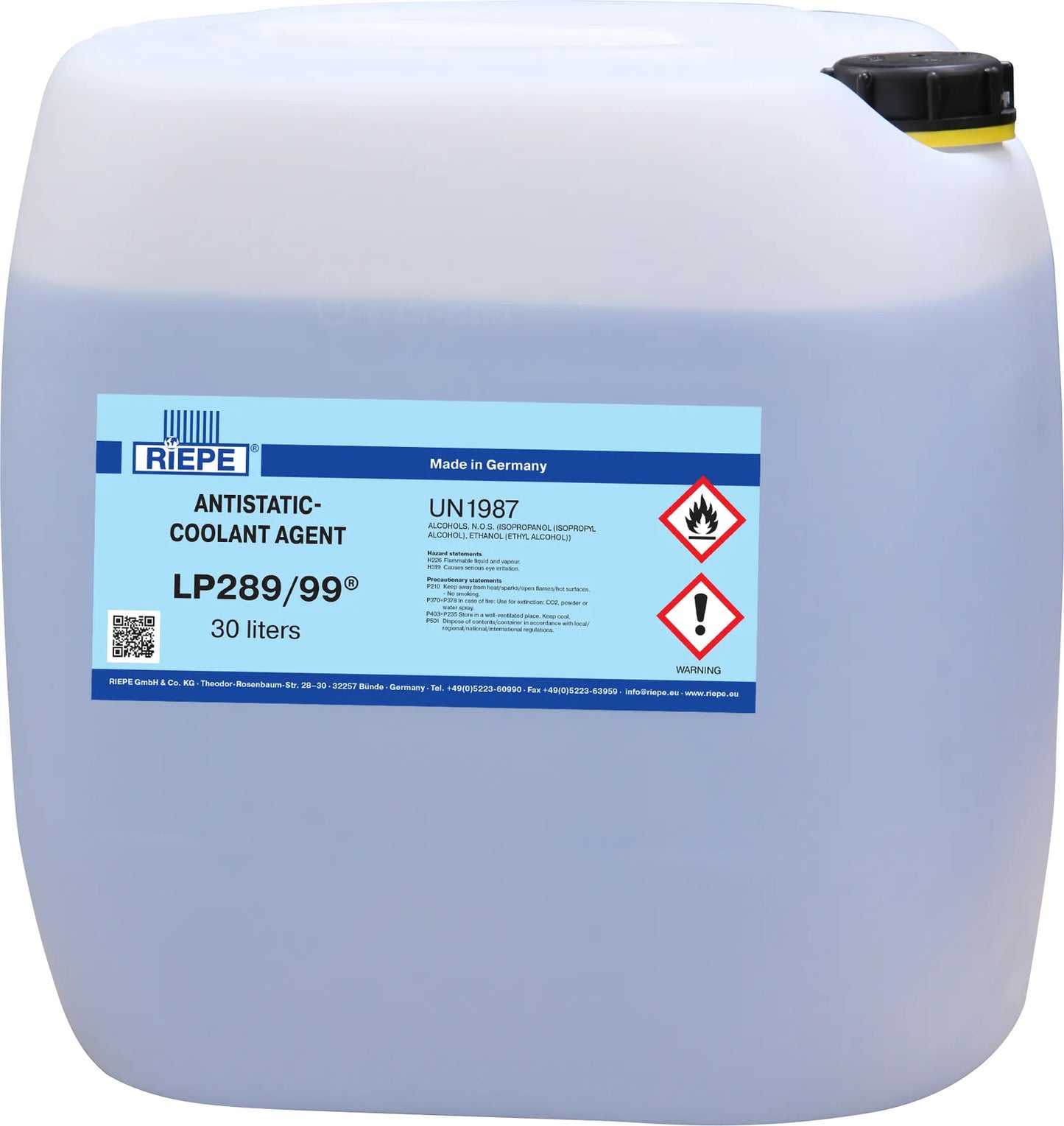 Riepe antistatic coolant agent jug
