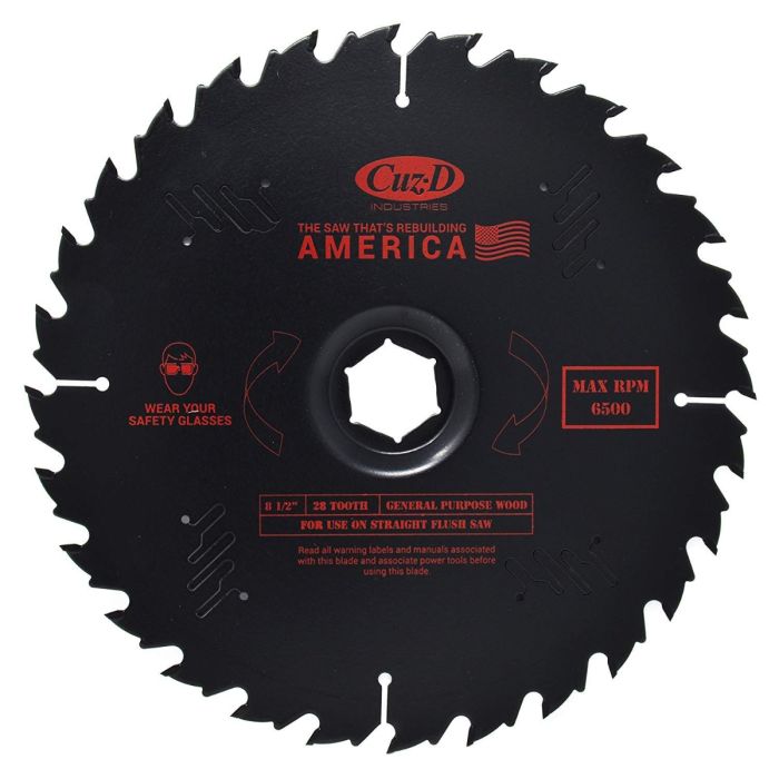Cuz-D 28 tooth blade
