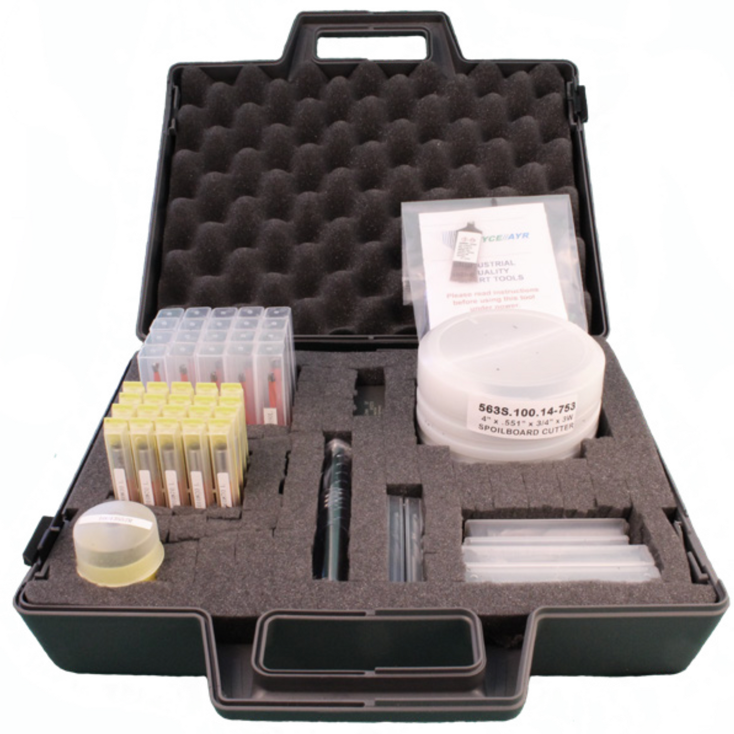 CNC router starter kit with tools